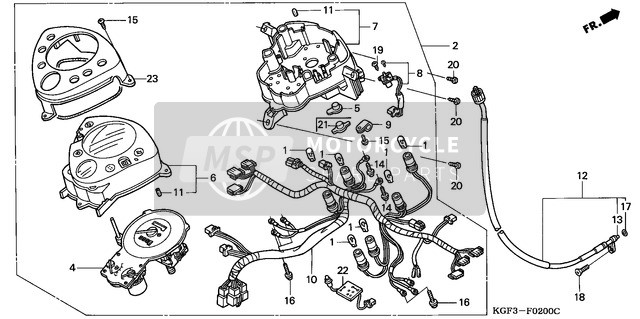 37150KGF901, Obere Abdeckung, Honda, 0